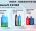 LANA電子煙系列對比指南：包含LANA 5000、8000與16000口規格展示。